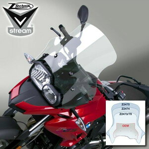 BMW F700GS �X�N���[�� V�X�g���[�� �X�|�[�c �N���A ZTechnik �i�V���i���T�C�N��