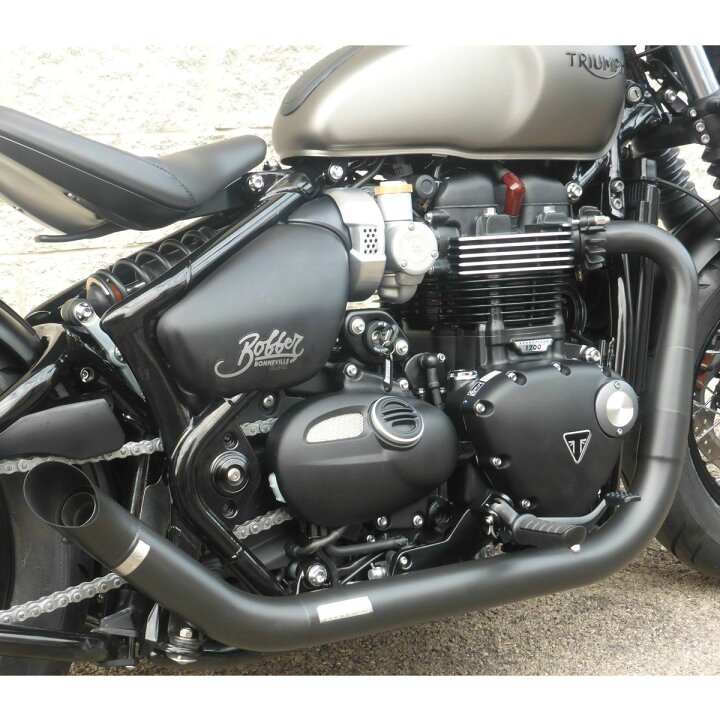楽天市場】トライアンフ ボバー ステンレス 2in2 Hot Rod long フル  