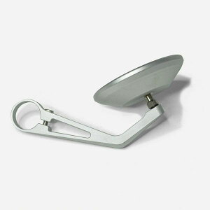 Xs[h400/XNu[400X E-}[Nt o[Gh~[ Vo[ E-Mark Extended Head Clamp-on CNC Round Bar End Mirrors Sliver TEC