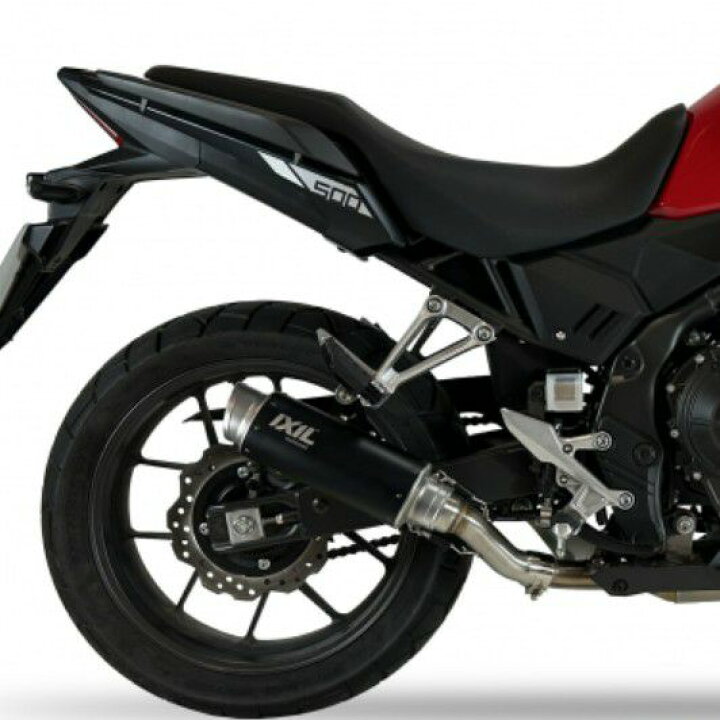 楽天市場】NX400/CBR400R スリップオンマフラー SPORT XTREM ブラック 