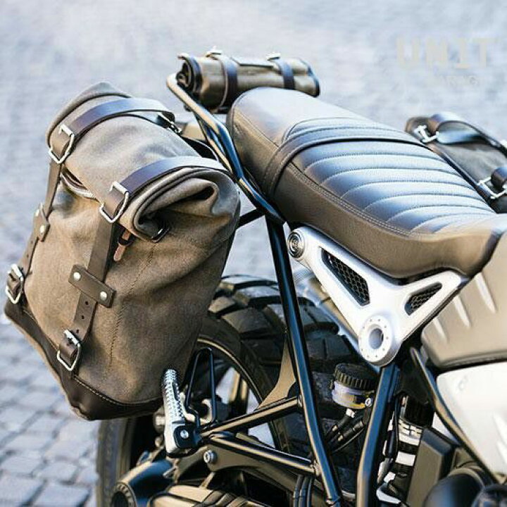 楽天市場】BMW RnineT シリーズ サイドバッグ ワックススウェード製 