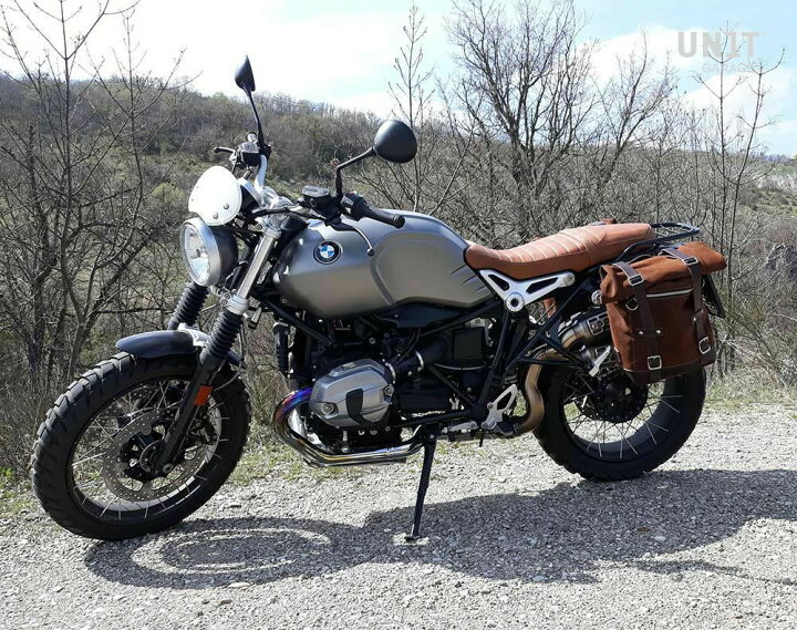 楽天市場】BMW RnineT シリーズ サイドバッグ ワックススウェード製 