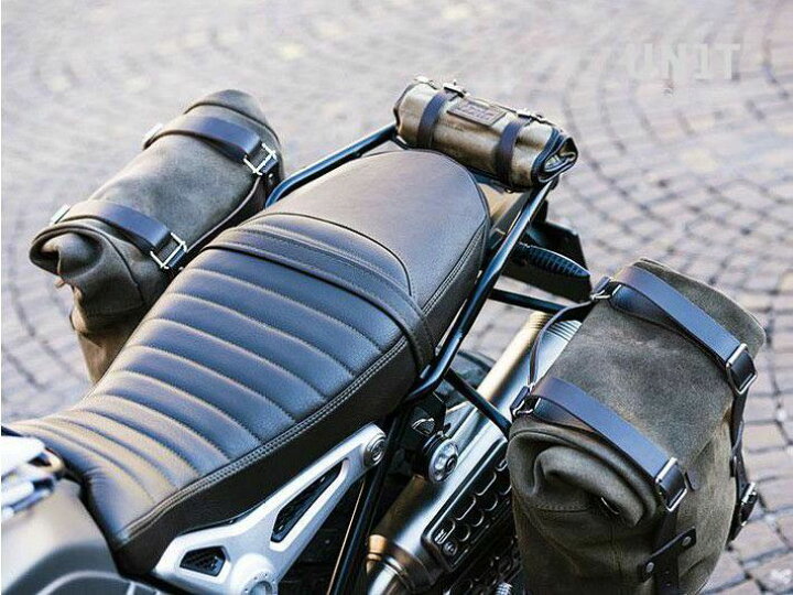楽天市場】BMW RnineT シリーズ サイドバッグ ワックススウェード製 