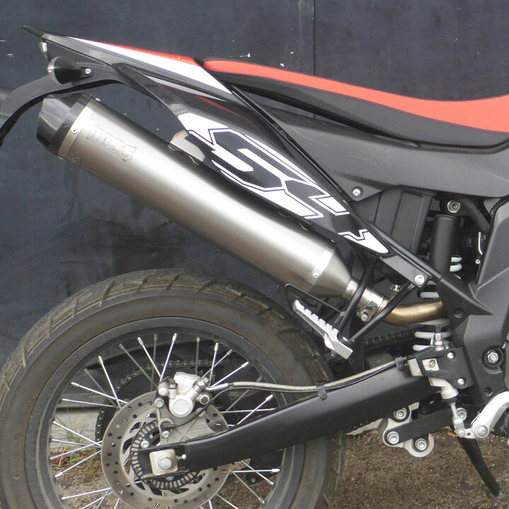楽天市場】アプリリアSX125/RX125 ラウンドチタン スリップオン 