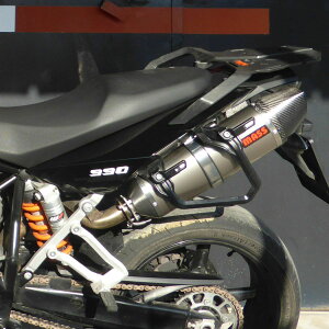 KTM 990SMT �I�[�o���X�e�����X �X���b�v�I���}�t���[ MASS Exhaust