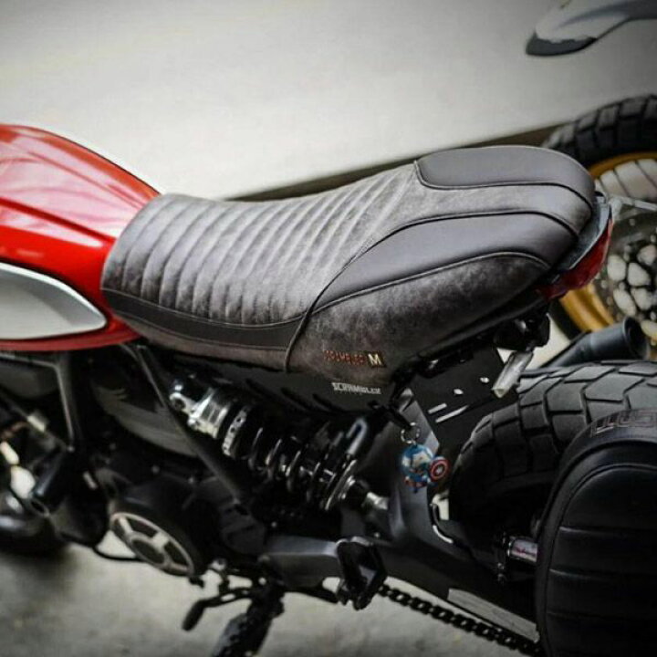 楽天市場】DUCATI スクランブラー800/400 ムジェロ スリムシート 