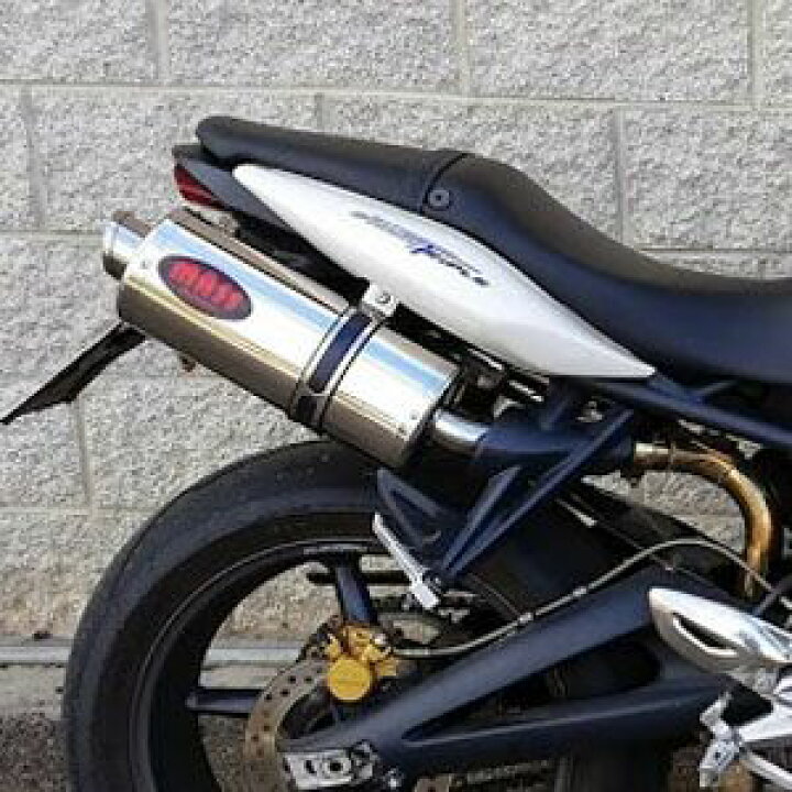 楽天市場】トライアンフ ストリートトリプル675 オーバルステンレス 