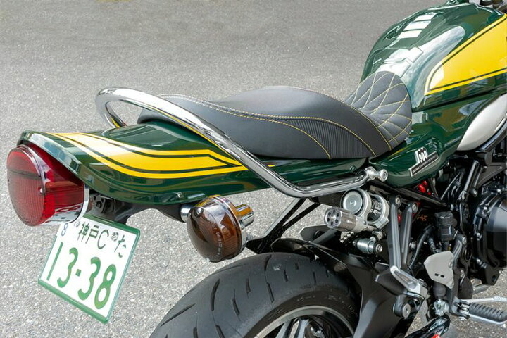 楽天市場】Z900RS/CAFE ヴァイパーシート レッド スエード調バック 