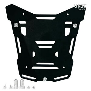 BMW R1300GS bNAgXA~gbvP[Xtv[g ubN Atlas Silver top case plate for original luggage rack UNIT GARAGE