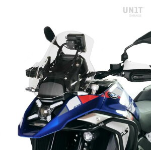 BMW R1300GS �E�C���h�V�[���h�{�f�t���N�^�[��̃^�C�v M �N���A �i���[�_�[��Ή��jWindshield M without Radar+integrated deflectors UNIT GARAGE