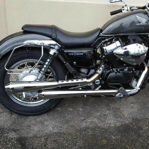 VT750S シャドウ ステンレス Tromb フルエキゾーストマフラー MASS Exhaust