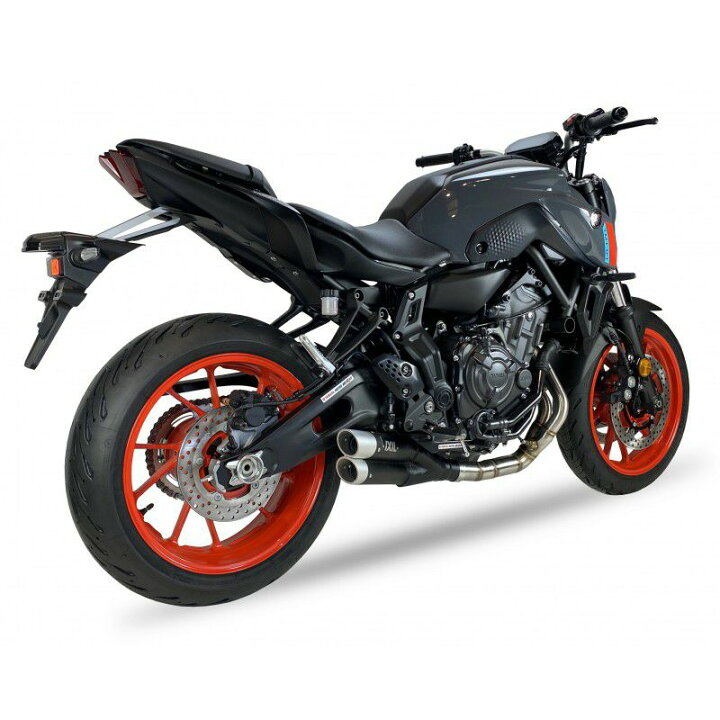 楽天市場】MT-07/XSR700 フルエキゾーストマフラー DUAL HYPERLOW 