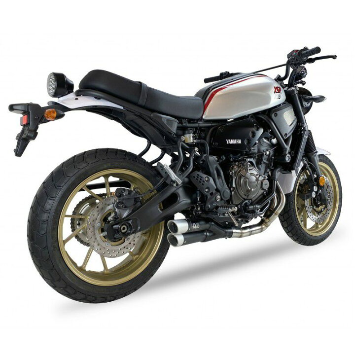 楽天市場】MT-07/XSR700 フルエキゾーストマフラー DUAL HYPERLOW 
