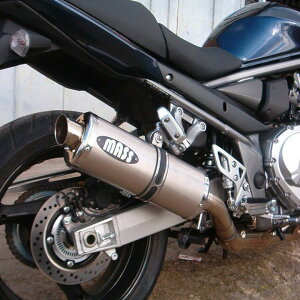 GSF1250 バンディット 06-11 オーバルチタン スリップオンマフラー MASS Exhaust