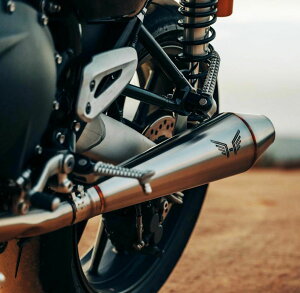 ★エントリーでポイント10倍★トライアンフ スピードツイン 1200 リバースコーンスリップオンマフラー HITCHCOX