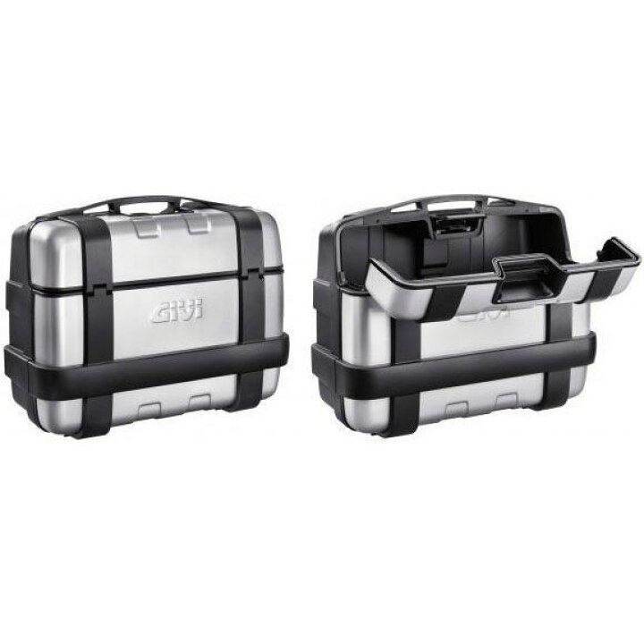 楽天市場】ジビ(GIVI) MONOKEY TREKKER アルミ蓋ケース TRK33N左右2個 
