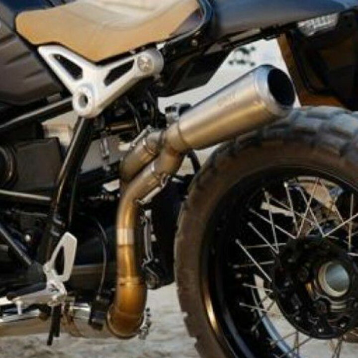 楽天市場】BMW RnineT スリップオンマフラー ハイパイプ フルチタン 