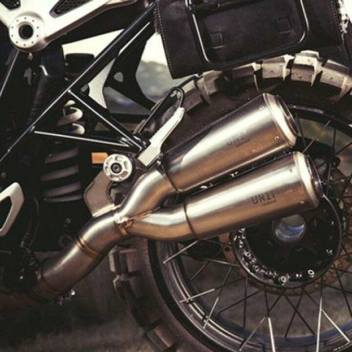 楽天市場】BMW RnineT スリップオンマフラー ダブルローパイプ 