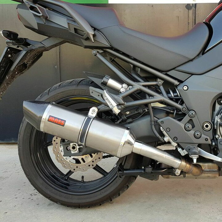 ヴェルシス1000 2012-2018 DANMOTO ダンモト カーボン スリップオン 