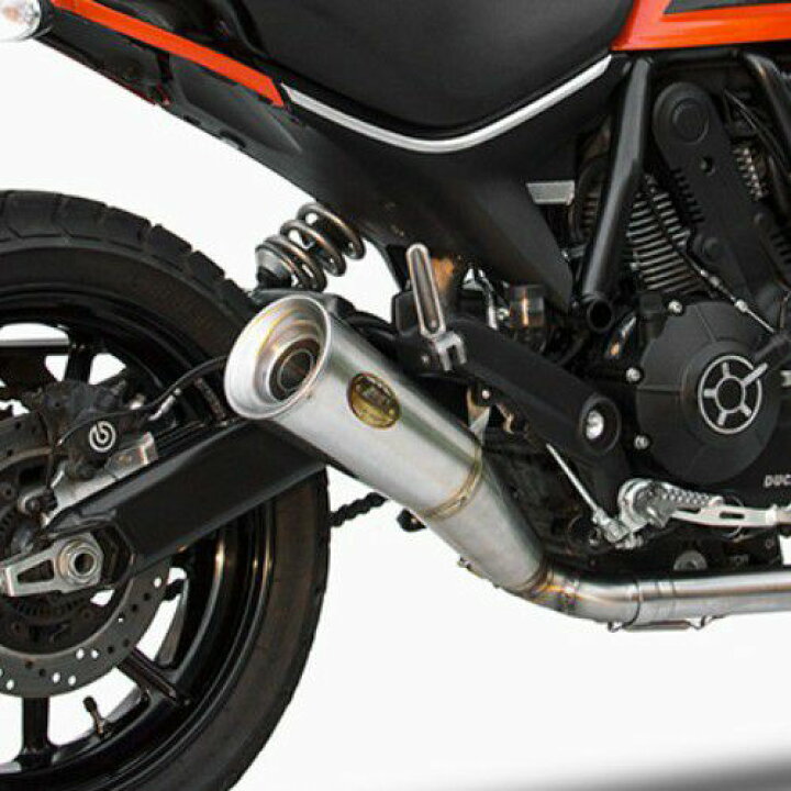 楽天市場】DUCATI スクランブラーSixty2 16-19 スリップオンマフラー 