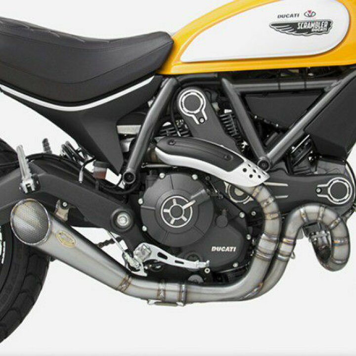 楽天市場】DUCATI スクランブラー800 15-20 フルエキゾーストマフラー 