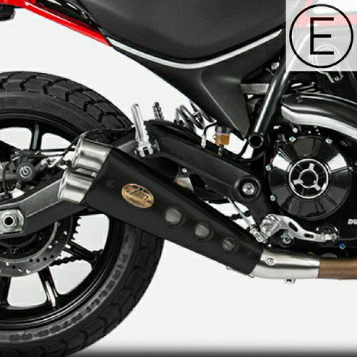 楽天市場】DUCATI スクランブラー800 21-22 スリップオンマフラー 
