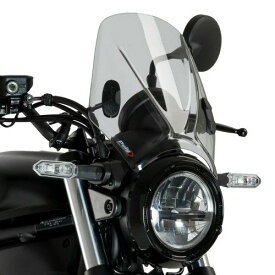 カワサキ エリミネーター 24- ウインドシールド スクリーン Mito スモーク プーチ