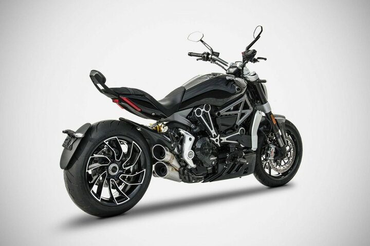 楽天市場】DUCATI Xディアベル スリップオンマフラー サテン レース用  