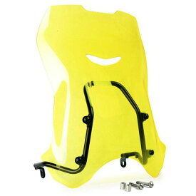 DUCATI スクランブラー 23- ウインドスクリーン ラージサイズ イエロー GPS対応 ユニットガレージ