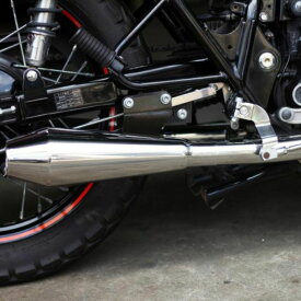 カワサキ W800 STDメガホン ショート フルエキ LOW モーターロック