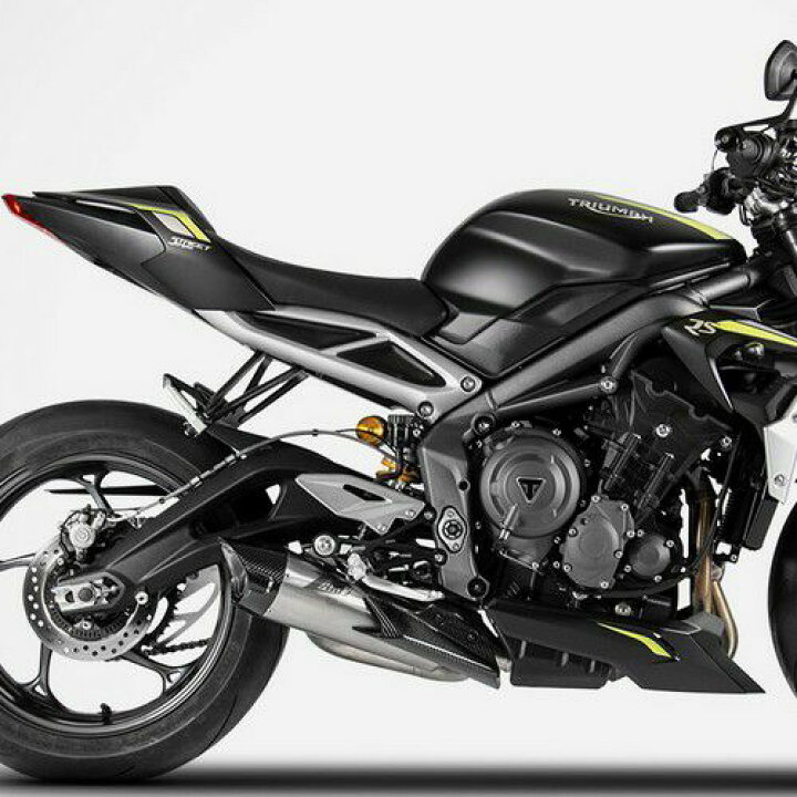 楽天市場】ストリートトリプル765 20-22 スリップオンマフラー チタン 