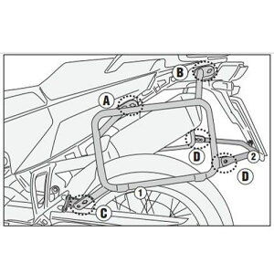 KTM 790/890�A�h�x���`���[/890SMT 19-24 MONOKEY �T�C�h�P�[�X�z���_�[ GIVI(�W�r)