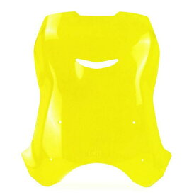 汎用丸形ヘッドライト用ウインドシールドXL イエロー UNIT GARAGE