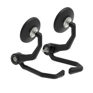 ★エントリーでポイント10倍★カワサキ Z650RS 22〜 バーエンドミラー&プロテクターキット ブラック 左右セット エボテックパフォーマンス