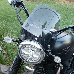 W650/W800 �`2018 �X�N���[�� �}�[����S3 ���C�g�X���[�N DART FLYSCREEN