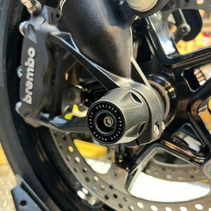 BMW RnineT �V���[�Y �t�����g�A�N�X���X���C�_�[ EXRIDER �u���b�N DK�f�U�C��