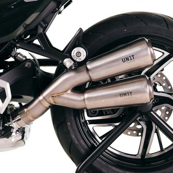 楽天市場】BMW R12/R12nineT スリップオンマフラー ダブルローパイプ 