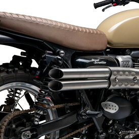 ストリートスクランブラー スクランブラー900 スリップオン マフラー "Shotgun" ブリティッシュカスタムズ
