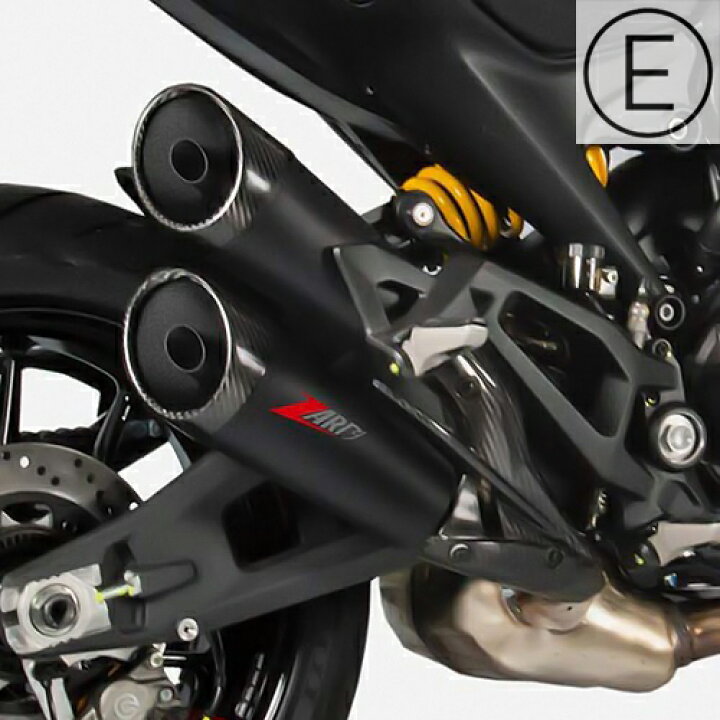 楽天市場】DUCATI モンスター937 21- ブラック/カーボン スリップオン 