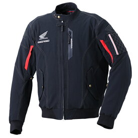 秋冬ジャケット/ Honda ザイオンライダースブルゾン 黒 Mサイズ / 0SYES-33N / 防風 防寒 秋 冬 ジャケット バイク ウェア
