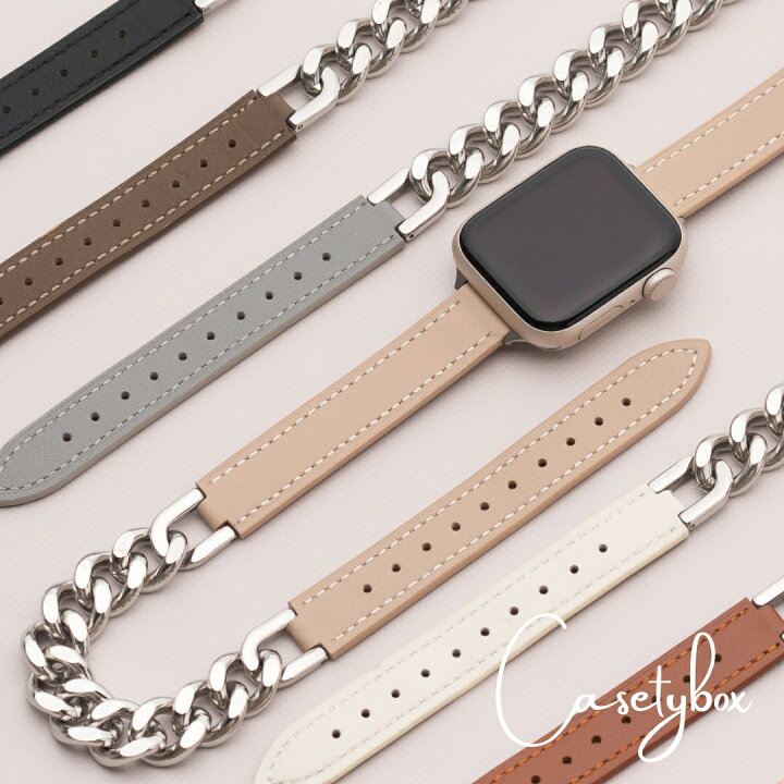 楽天市場】アップルウォッチ バンド apple watch チェーン ステンレス  