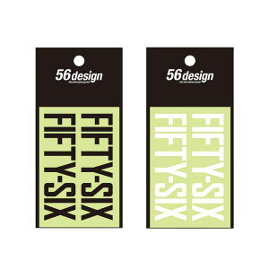 56fUC XebJ[ tBteBVbNX XebJ[i80j oCN G 56design FIFTY-SIX STICKERi80j