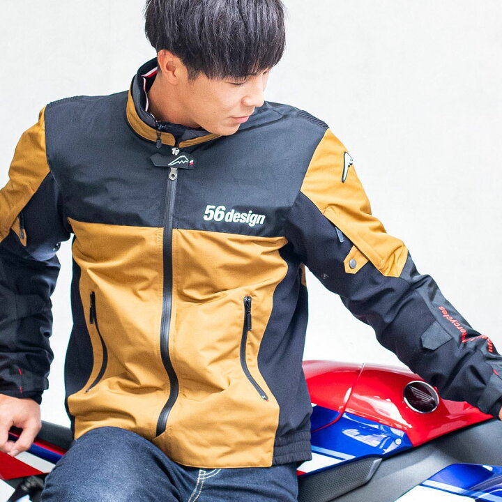 楽天市場】56デザイン ジャケット GP ジャケット 3 バイク ウェア 