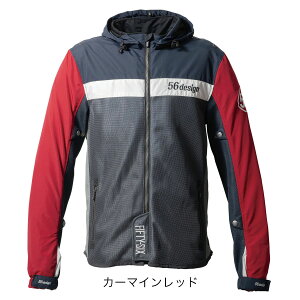56fUC WPbg n[t bV p[J[ GH 24 oCN EFA AE^[ 56design HALF MESH PARKA EVO