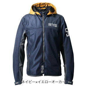 56fUC WPbg J[ t[fB[ bV WPbg 24 oCN EFA AE^[ 56design COLOR HOODIE MESH JACKET