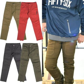 56デザイン エドウィン コラボ 3Dフィット ストレッチ カーゴ パンツ ’26 バイク ウェア パンツ 56design EDWIN Collab 3D FIT STRETCH CARGO PANTS ’26