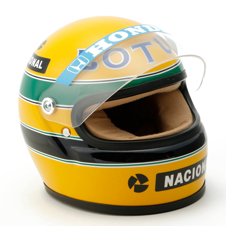 楽天市場】【あす楽】【アイルトン セナ/Ayrton Senna】1/2スケール セナ 1987 レプリカ ヘルメット Ayrton Senna  Helmet 1987 scale 1/2 ミニチュアヘルメット : Motorimoda