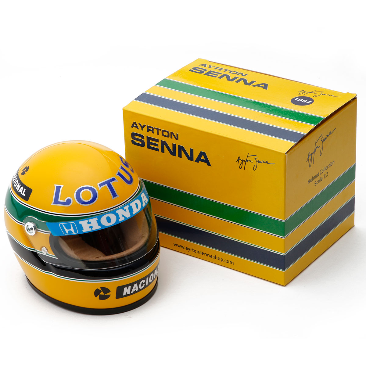 楽天市場】【アイルトン セナ/Ayrton Senna】1/2スケール セナ 1987