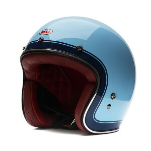 �x�� �W�F�b�g CUSTOM500 �N���[�g �A�C�X�u���[ �o�C�N �w�����b�g BELL CUSTOM500 CRATE ICE BLUE