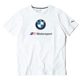 Tシャツ ビーエムダブリュー プーマ BMW PUMA M モータースポーツ エッセンシャル ロゴ Tシャツ モータースポーツ ウェア BMW PUMA